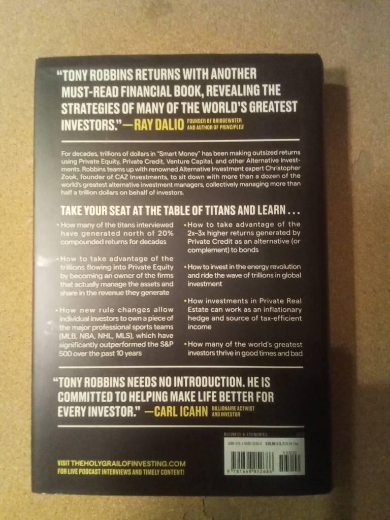 The holy grail of investing - The worlds greatest investors reveal their ultimate strategies for financial freedom