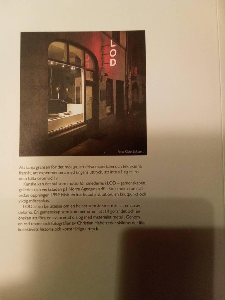 LOD Metallformgivning - verkstad, butik, galleri & m&ouml;tesplats