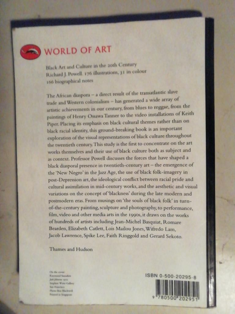 Black art and culture in the 20th century