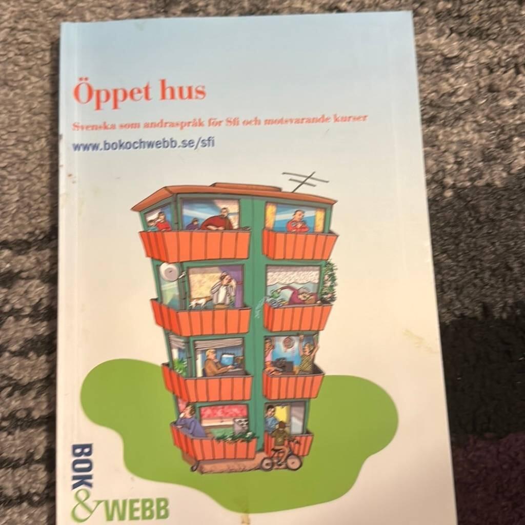 Bok-och-webb öppet hus : svenska som andraspråk för sfi och motsvarande kurser