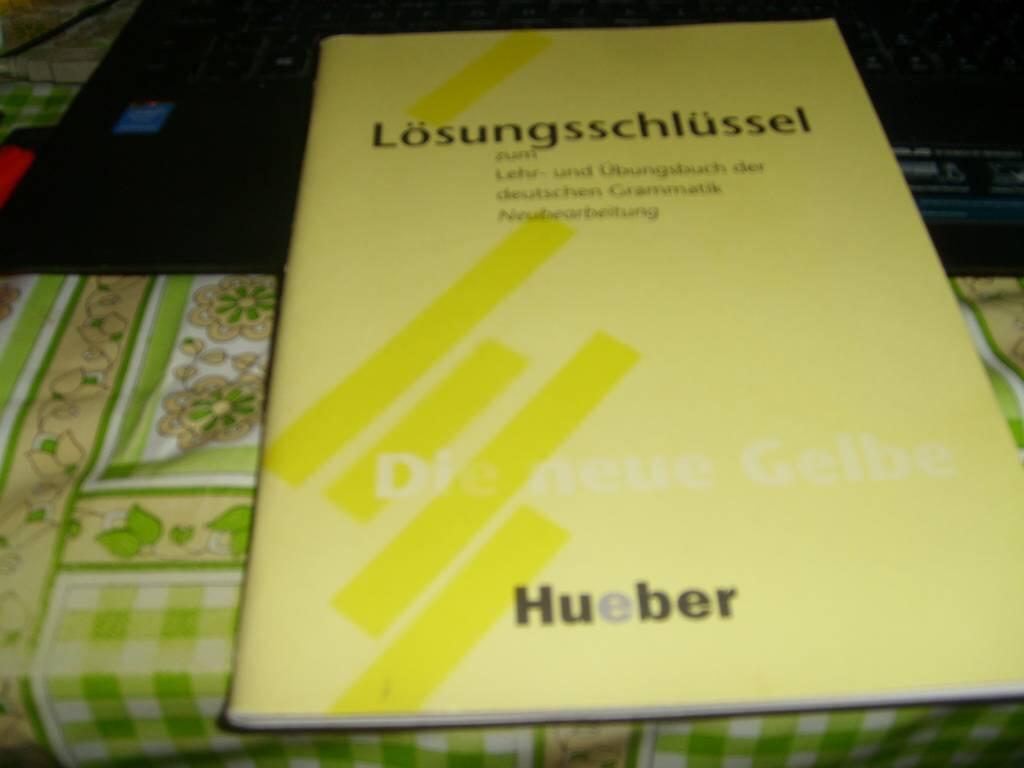 L&ouml;sungsschl&uuml;ssel zum Lehr- und &Uuml;bungsbuch der deutschen Grammatik - Neubearbeitung