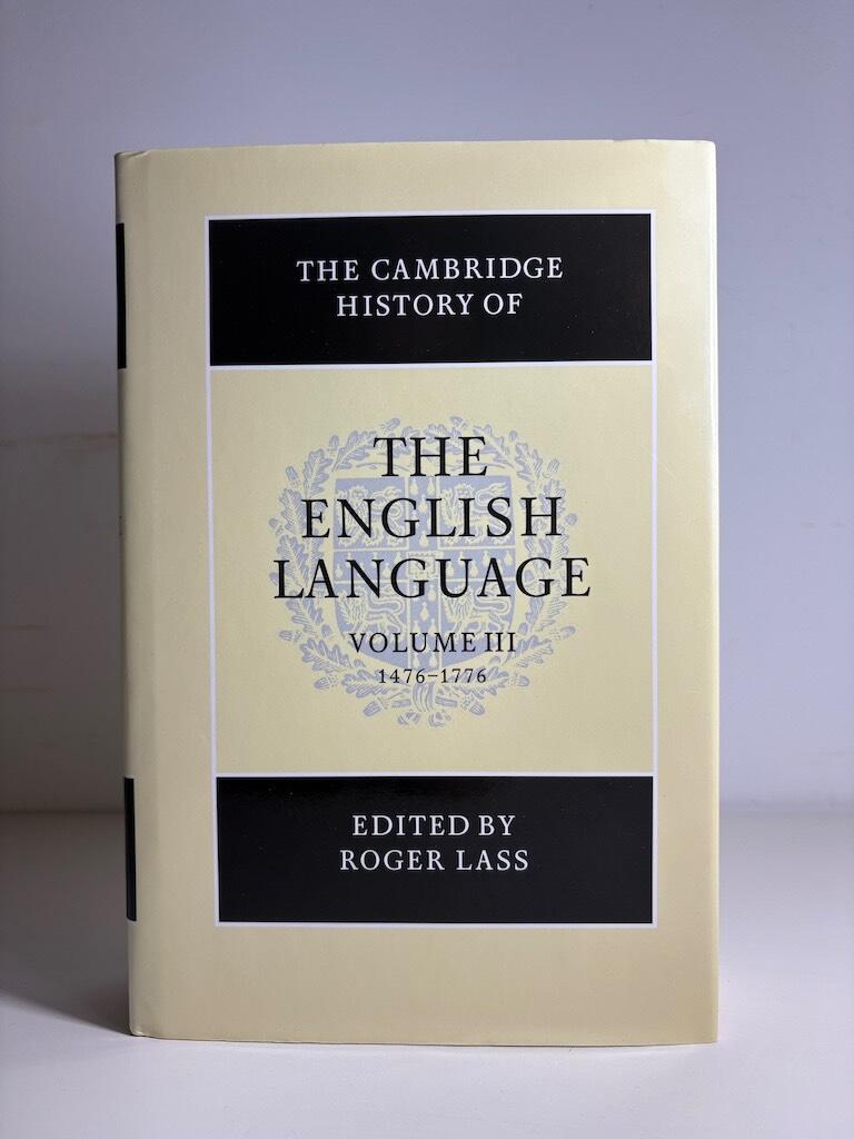 The Cambridge history of the English language