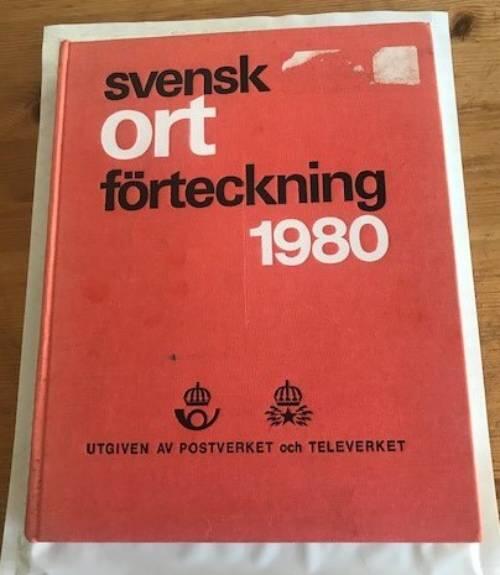 Svensk ortf&ouml;rteckning : 1980