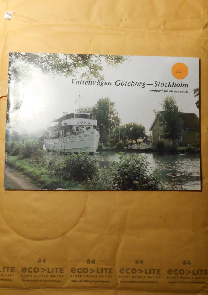 Vattenvägen Göteborg - Stockholm : ombord på en kanalbåt