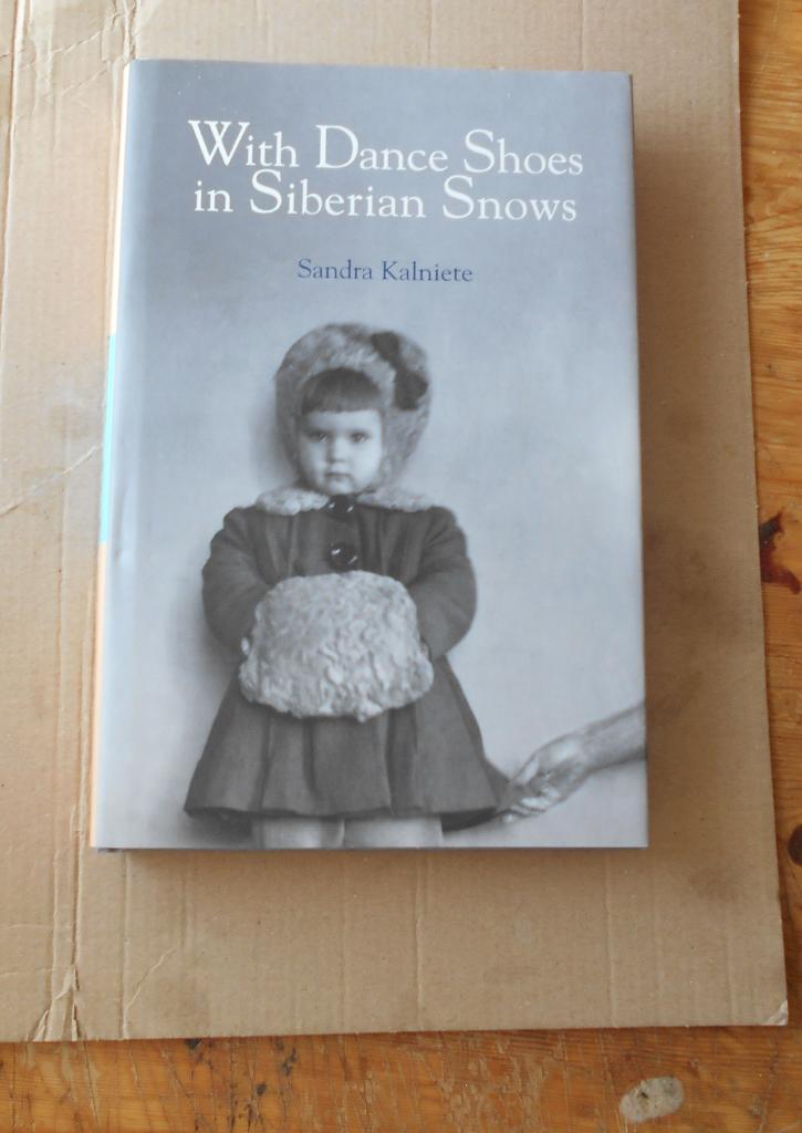 With dance shoes in Siberian snows