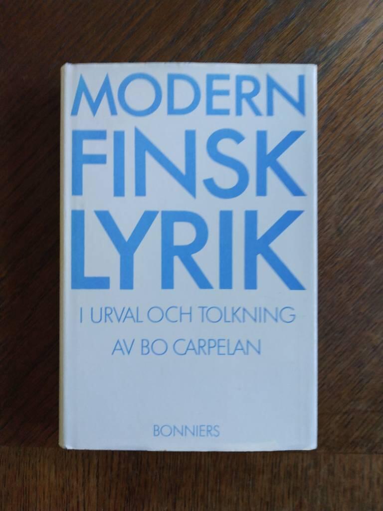 Modern finsk lyrik