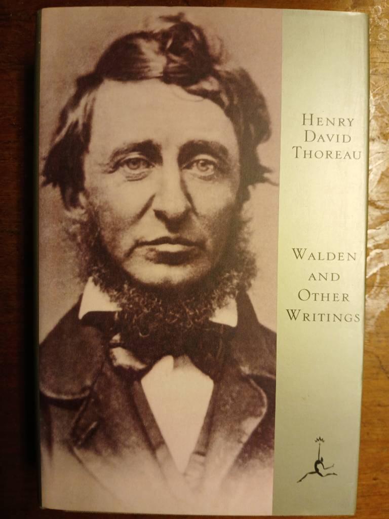 Walden and other writings of Henry David Thoreau