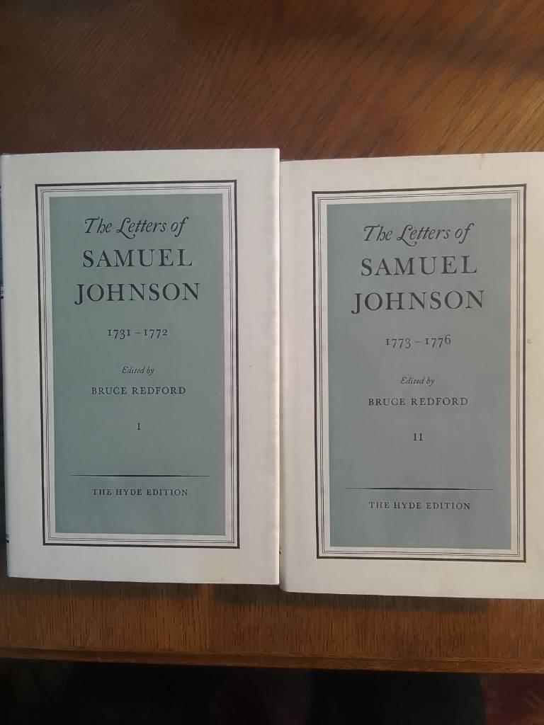 The letters of Samuel Johnson