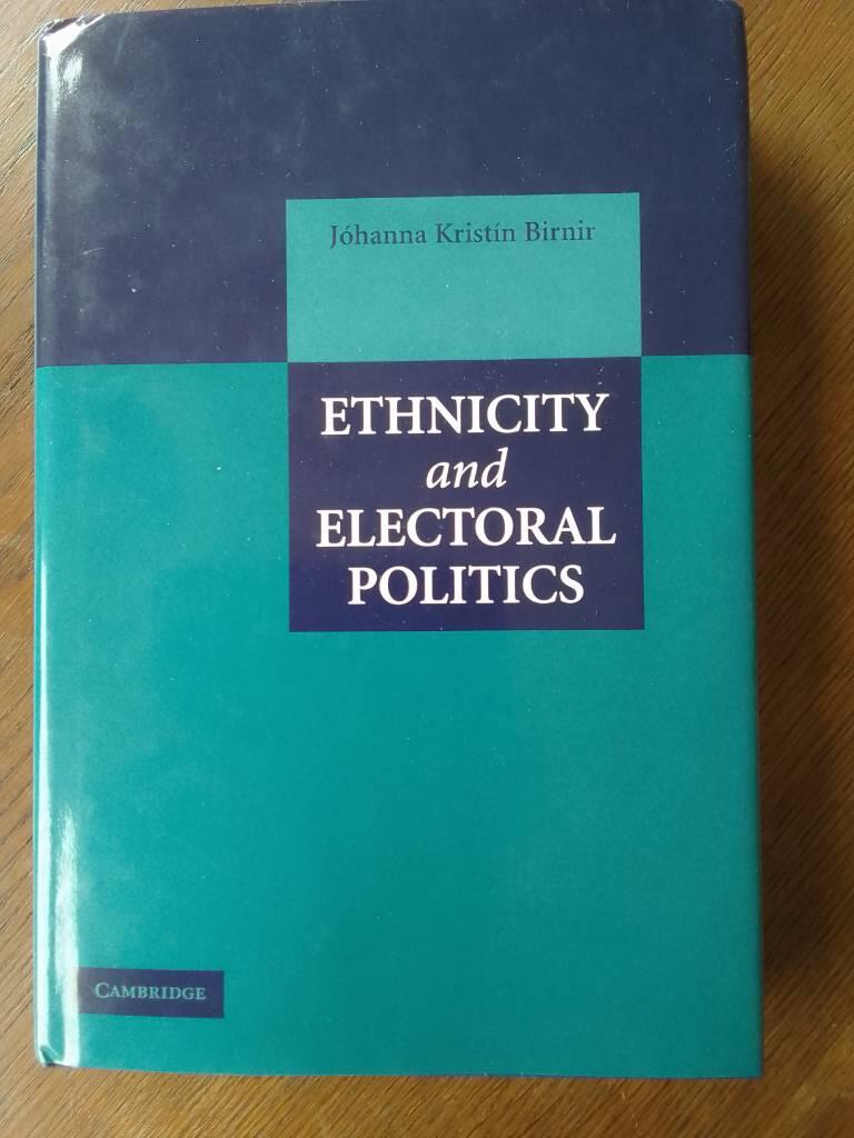 Ethnicity and electoral politics