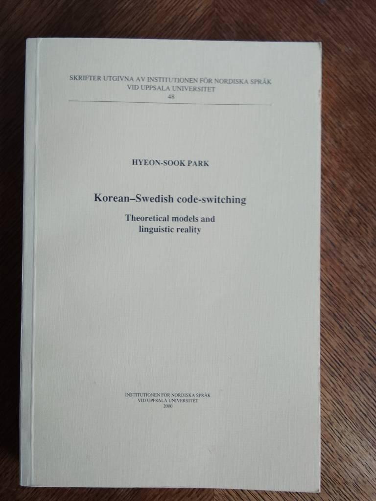 Korean-Swedish code-switching