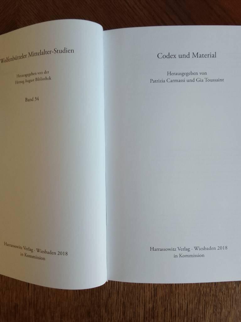 Codex und Material