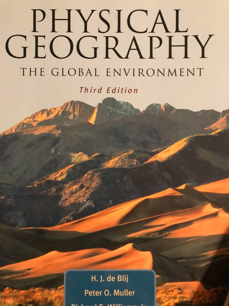 Physical geography [of] the global environment