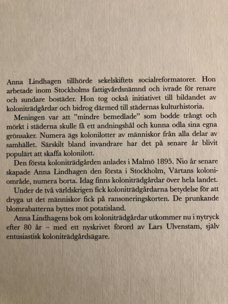 Koloniträdgårdar och planterade gårdar