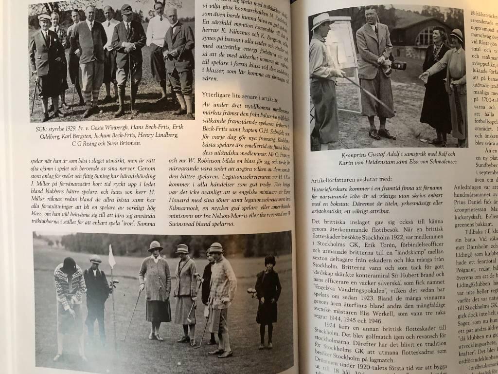 De f&ouml;rsta inom svensk golf