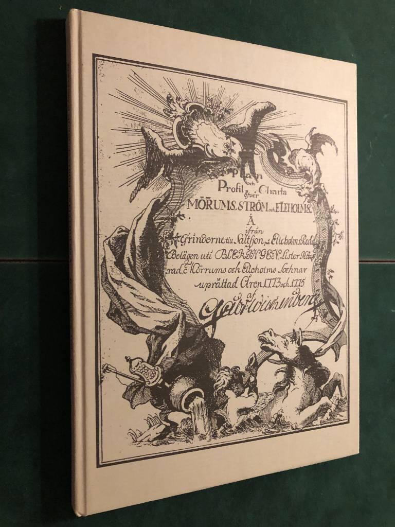 Plan och profil charta &ouml;fver M&ouml;rrums str&ouml;m och Elleholms &aring; : ifr&aring;n Grinderne till Saltsj&ouml;n p&aring; Elleholms redd bel&auml;gen uti Blekingen, Lister h&auml;rad, M&ouml;rrums och Elleholms sochnar, upr&auml;ttad &aring;ren 1773 och 1775