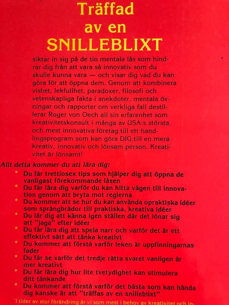Tr&auml;ffad av en snilleblixt : hur du l&aring;ser upp din hj&auml;rna f&ouml;r innovativt t&auml;nkande