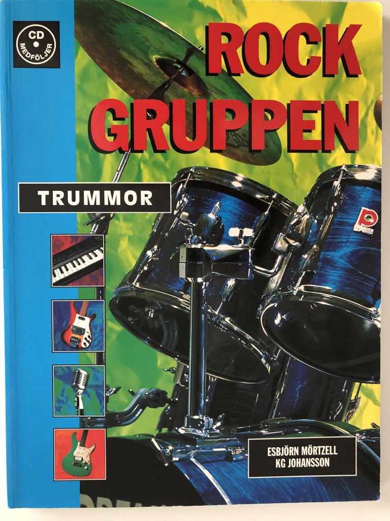Rockgruppen trummor inkl cd 1 & cd 2