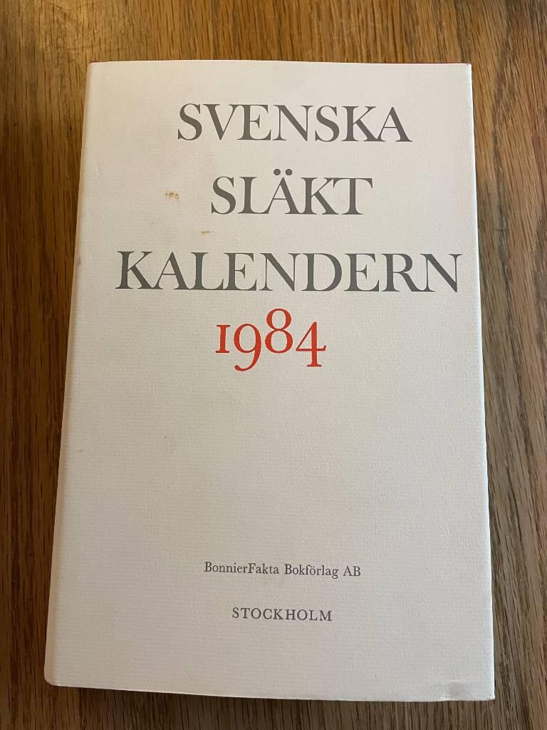 Svenska sl&auml;ktkalendern