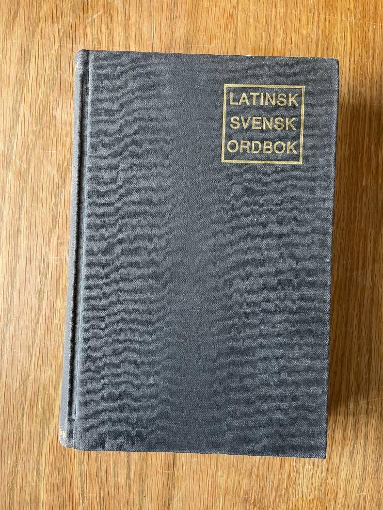 Latinsk-svensk ordbok