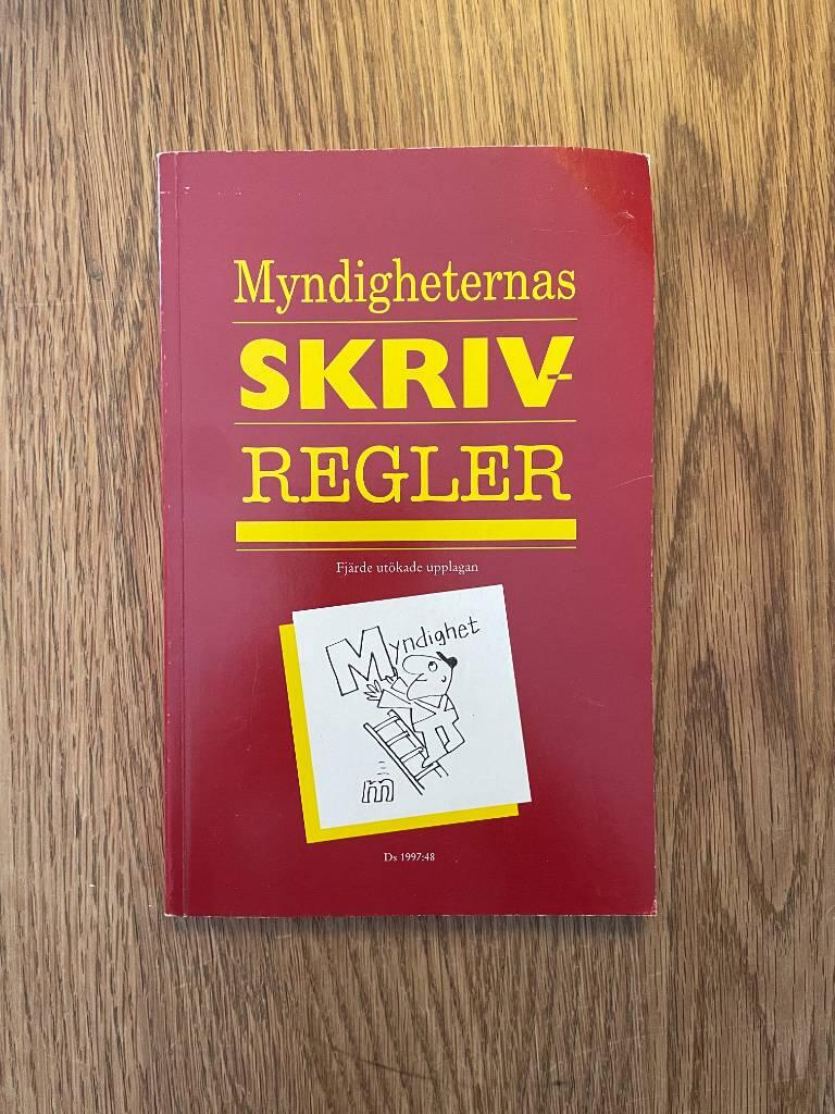 Myndigheternas skrivregler