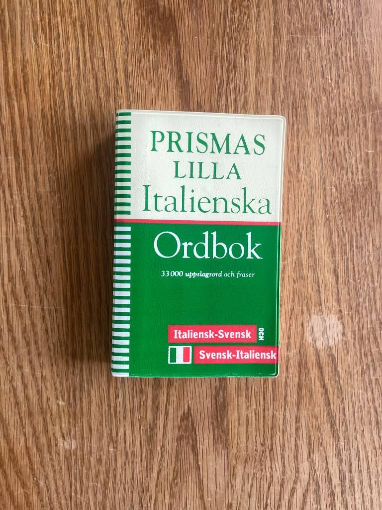 Prismas lilla italienska ordbok - [33000 uppslagsord och fraser] : [italiensk-svensk och svensk-italiensk