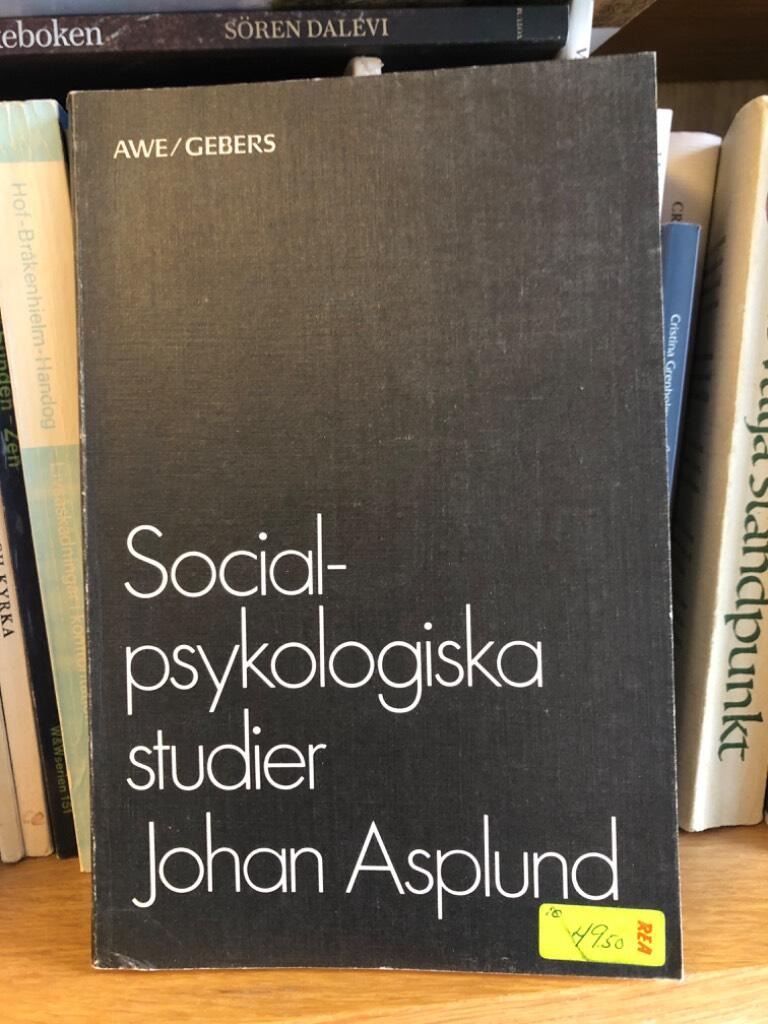 Socialpsykologiska studier