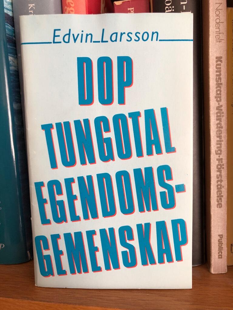Dop, tungotal, egendomsgemenskap : om Apostlag&auml;rningarnas budskap : sex radioandakter