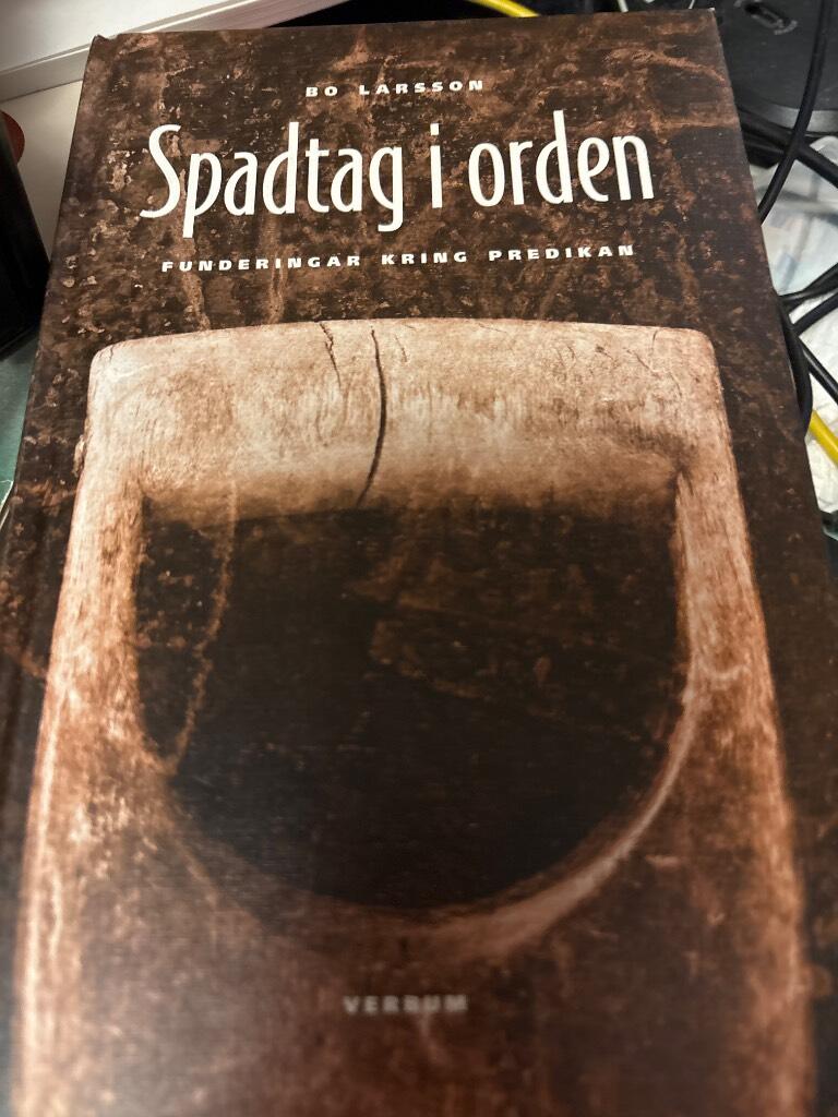 Spadtag i orden - funderingar kring predikan