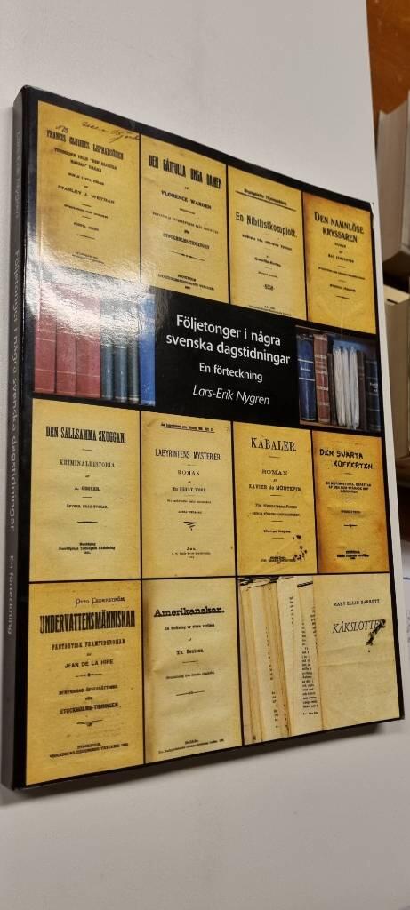 F&ouml;ljetonger i n&aring;gra svenska dagstidningar