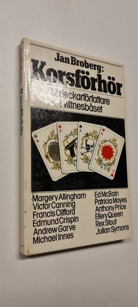 Korsf&ouml;rh&ouml;r : 12 deckarf&ouml;rfattare i vittnesb&aring;set : Margery Allingham