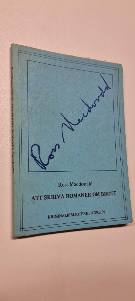 Att skriva romaner om brott : f&ouml;rfattaren som deckarhj&auml;lte & Hur jag skrev The Galton case