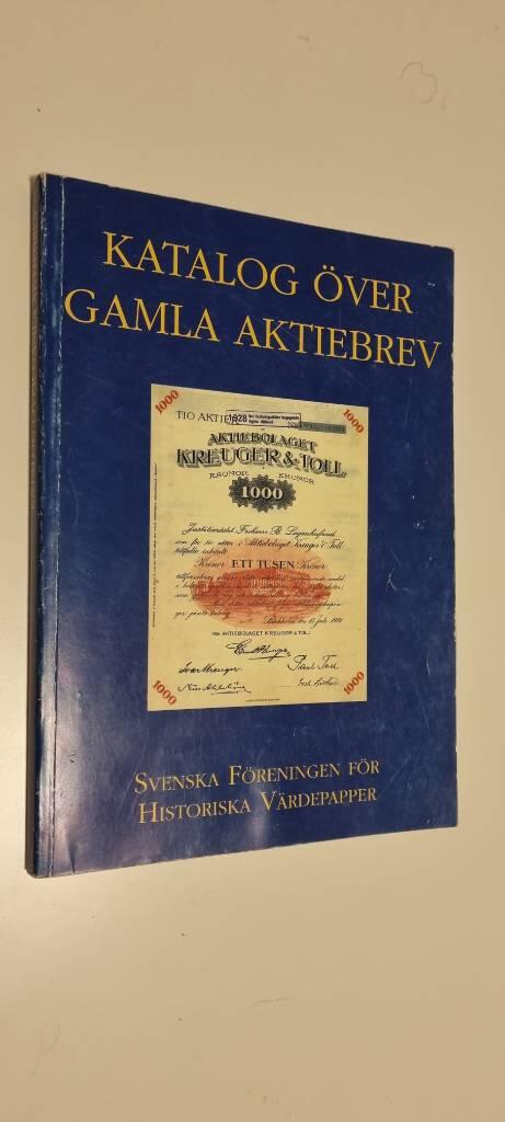 Katalog &ouml;ver gamla aktiebrev