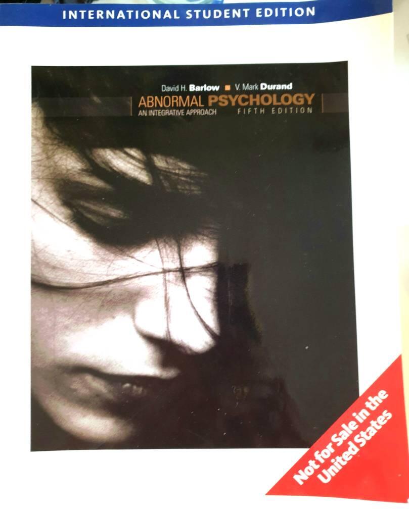 Abnormal Psychology