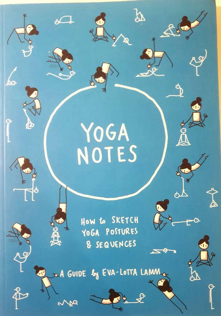 Yoganotes - how to sketch yoga postures & sequences