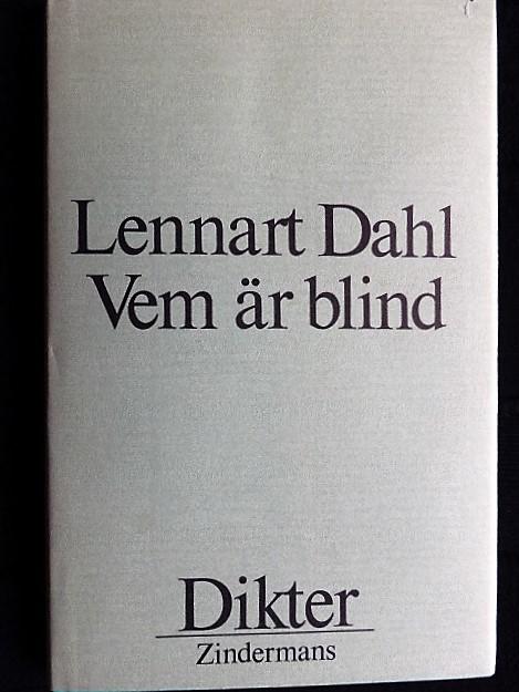 Vem &auml;r blind : dikter
