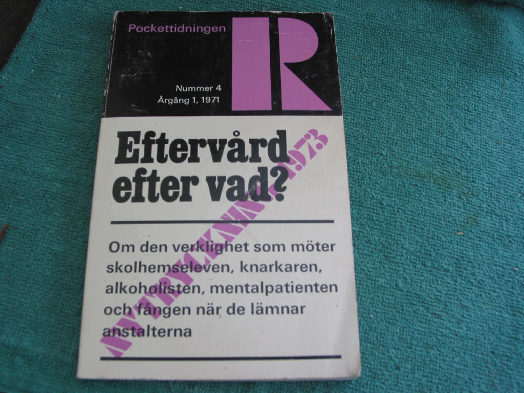 Eftervård efter vad? : om det sociala gatloppet