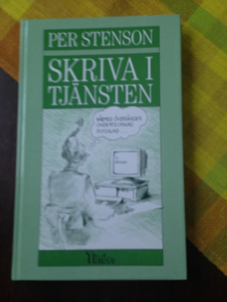 Skriva i tj&auml;nsten