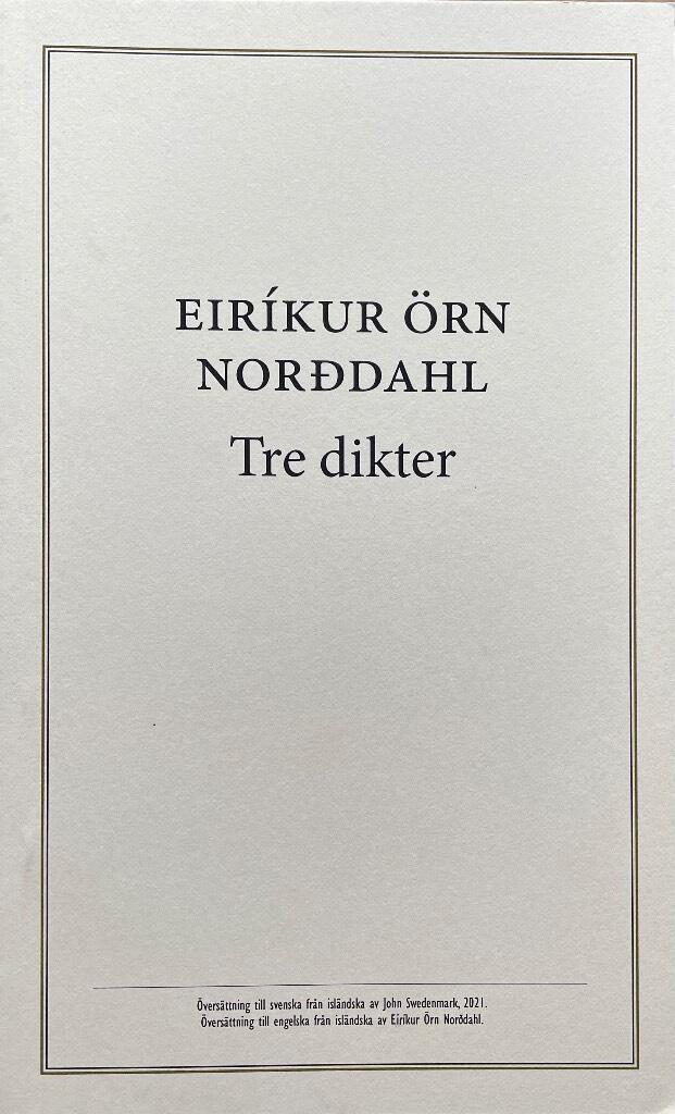 Tre dikter