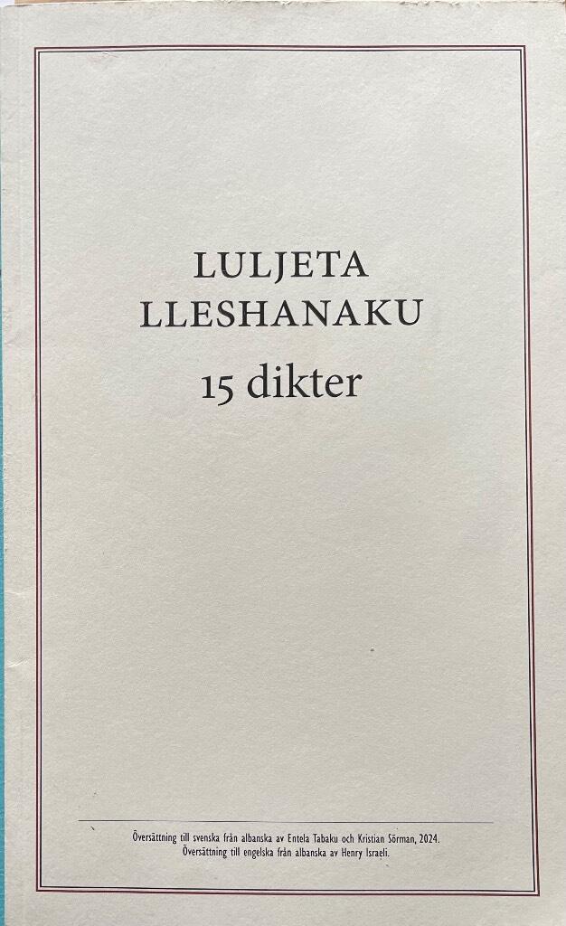 15 dikter