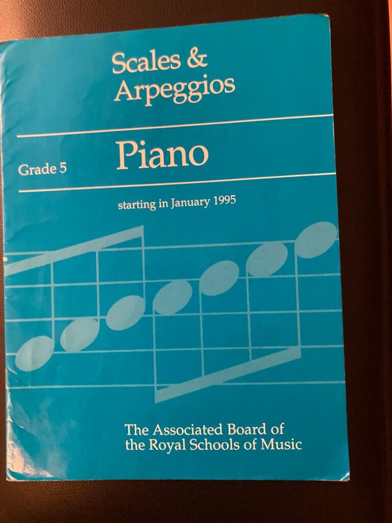 Scales & arpeggios - piano : grade 5