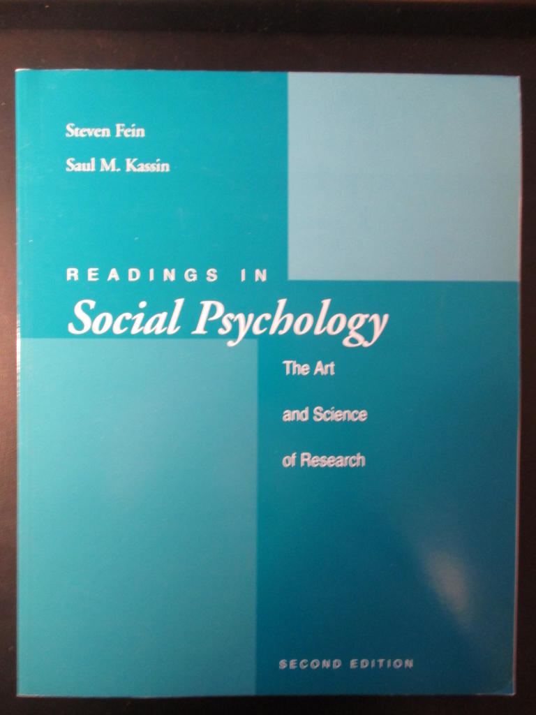Readings in social psychology : the art and science of research