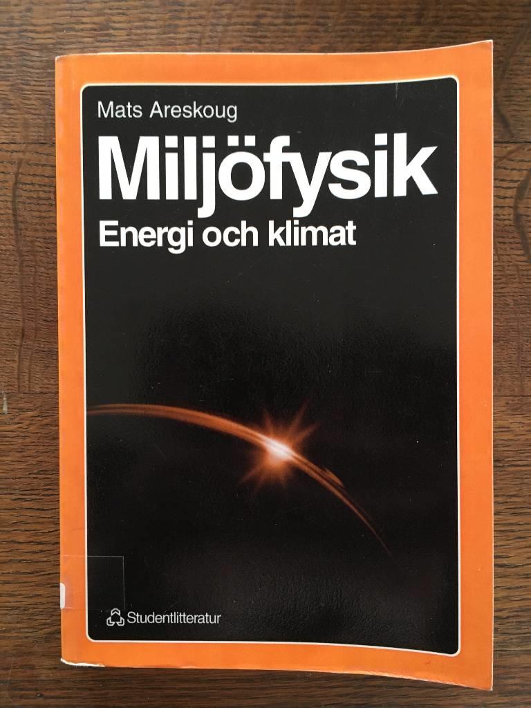 Milj&ouml;fysik