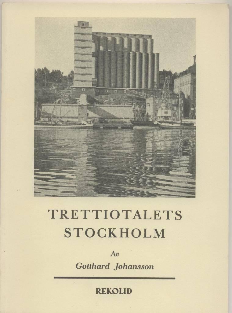 Trettiotalets Stockholm