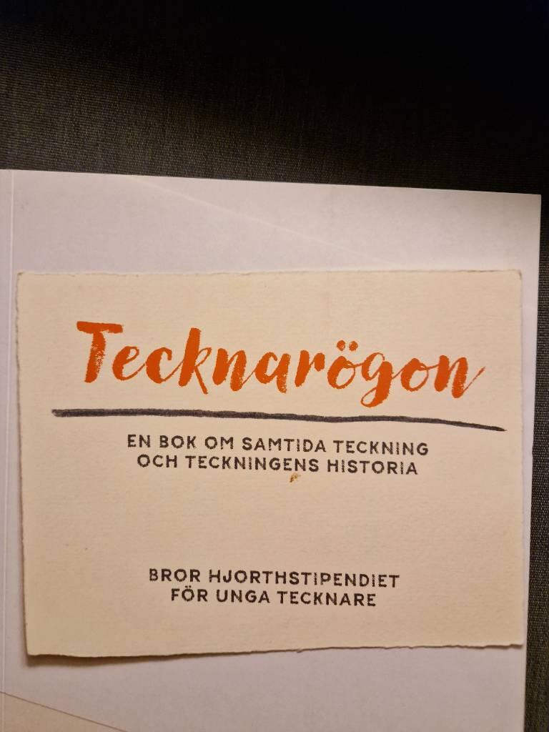 Tecknar&ouml;gon : en bok om samtida teckning och teckningarnas historia : Bror Hjorthstipendiet f&ouml;r unga tecknare
