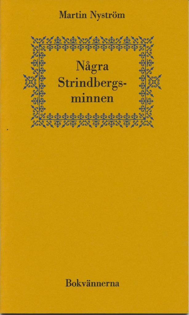 Några Strindbergsminnen