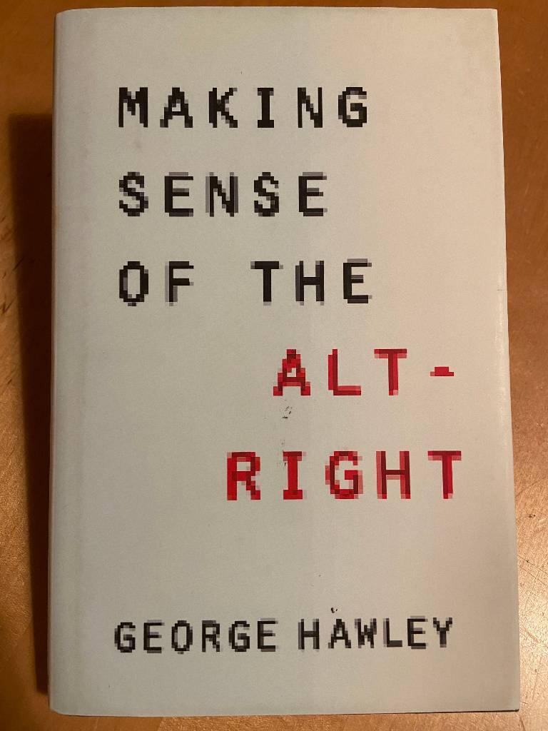 Making sense of the alt-right