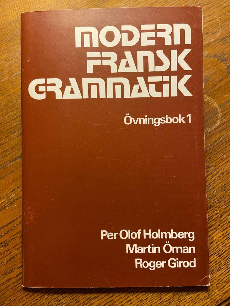 Modern fransk grammatik