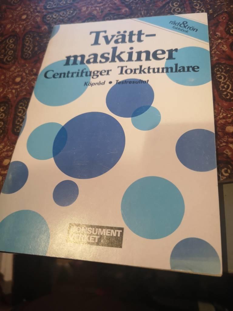 Tv&auml;ttmaskiner, centrifuger, torktumlare : k&ouml;pr&aring;d, testresultat