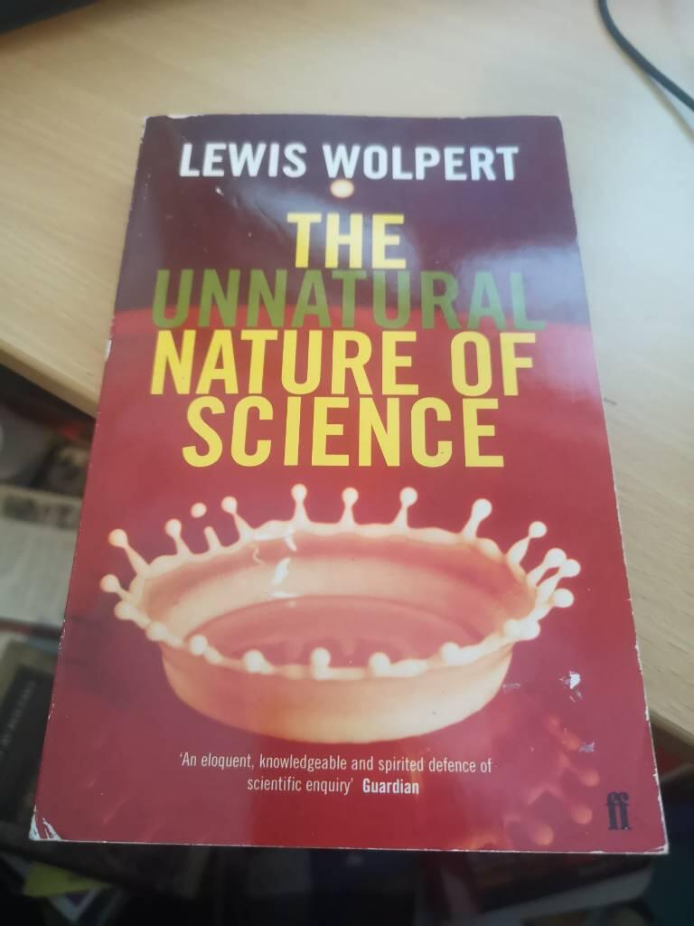 The unnatural nature of science