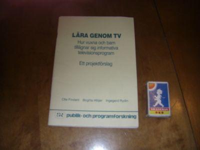 L&auml;ra genom TV : hur vuxna och barn till&auml;gnar sig informativa televisionsprogram : ett projektf&ouml;rslag